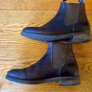 Rhodes Size 10.5 Leather Chelsea Boots